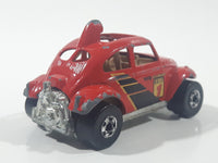 1998 Hot Wheels Baja Bug Volkswagen VW Beetle Red Die Cast Toy Car Vehicle