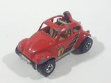 1998 Hot Wheels Baja Bug Volkswagen VW Beetle Red Die Cast Toy Car Vehicle