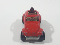 1998 Hot Wheels Baja Bug Volkswagen VW Beetle Red Die Cast Toy Car Vehicle