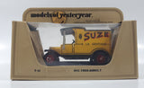 Vintage 1981 Matchbox Models of Yesteryear Y-12 1912 Ford Model T Van Suze A La Gentiane Yellow and Black Die Cast Toy Car Vehicle New in Box