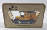 Vintage 1979 Matchbox Models of Yesteryear Y-12 1912 Ford Model T Van Colman's Mustard Yellow and Black Die Cast Toy Car Vehicle New in Box