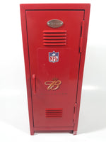 Rare Very Hard To Find NFL Football Budweiser Numbered 10 3/4" Tall Red Metal Locker 15286