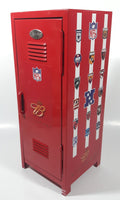 Rare Very Hard To Find NFL Football Budweiser Numbered 10 3/4" Tall Red Metal Locker 15286