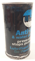 Vintage Whiz Hollingshead Anti-Rust & Water Pump Lube 12 oz. Imp. Tin Metal Can Never Opened Still Full - Bowmanville, Ontario