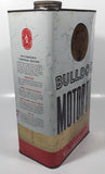Rare Vintage Eaton's of Canada Bulldog Motor Oil One Imperial Gallon 100% Pennsylvania Heavy Duty SAE 20W Metal Can