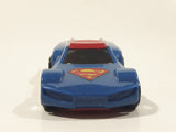 2016 McDonald's Hot Wheels DC Comics Superman Plastic Pull Back Toy Car Vehicle