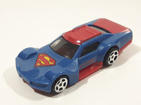 2016 McDonald's Hot Wheels DC Comics Superman Plastic Pull Back Toy Car Vehicle