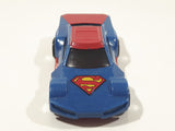 2016 McDonald's Hot Wheels DC Comics Superman Plastic Pull Back Toy Car Vehicle