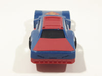 2016 McDonald's Hot Wheels DC Comics Superman Plastic Pull Back Toy Car Vehicle