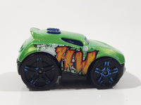 2015 Hot Wheels Graffiti Rides Rocket Box Green Die Cast Toy Car Vehicle