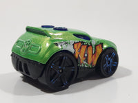 2015 Hot Wheels Graffiti Rides Rocket Box Green Die Cast Toy Car Vehicle