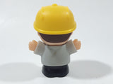 Playgo Mini Construction Worker Block Type 3" Tall Plastic Toy Figure