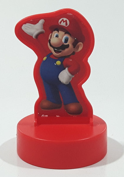 2019 McDonald's Nintendo Super Mario Table Hockey Player 2 3/4" Tall Plastic Toy Figure