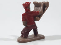 Safari Ltd Pirate Holding Treasure Map 1 3/4" Tall Toy Figure