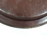 Vintage 1970s Pepsi Cola "Lady Gibson" Oval Brown Border Beverage Metal Serving Tray