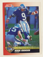 1991 Score NFL Football Cards (Individual) Part 2