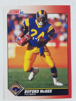 1991 Score NFL Football Cards (Individual) Part 2