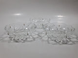 Clear Cut Crystal 4" Hanging Light Shade Covers Set of 3