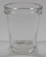 Antique Clark's Small 2 1/2" Tall Glass Jar