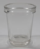 Antique Clark's Small 2 1/2" Tall Glass Jar