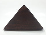 Wood Triangle Shaped 6 3/4" Wide Napkin Holder