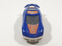 1999 Hot Wheels Future NASCAR Blue Die Cast Toy Car Vehicle McDonald's Happy Meal