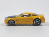 2006 Hot Wheels Ford Mustang GT Concept Yellow Die Cast Toy Car Vehicle