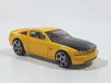 2006 Hot Wheels Ford Mustang GT Concept Yellow Die Cast Toy Car Vehicle