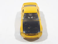 2006 Hot Wheels Ford Mustang GT Concept Yellow Die Cast Toy Car Vehicle