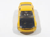 2006 Hot Wheels Ford Mustang GT Concept Yellow Die Cast Toy Car Vehicle