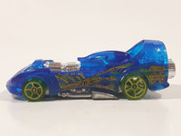 2020 Hot Wheels X-Raycers Power Rocket Clear Blue Die Cast Toy Fantasy Race Car Vehicle