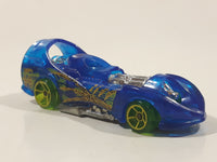 2020 Hot Wheels X-Raycers Power Rocket Clear Blue Die Cast Toy Fantasy Race Car Vehicle