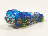 2020 Hot Wheels X-Raycers Power Rocket Clear Blue Die Cast Toy Fantasy Race Car Vehicle