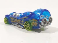 2020 Hot Wheels X-Raycers Power Rocket Clear Blue Die Cast Toy Fantasy Race Car Vehicle