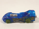 2020 Hot Wheels X-Raycers Power Rocket Clear Blue Die Cast Toy Fantasy Race Car Vehicle