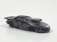 2001 Hot Wheels Skin Deep Pro Stock Firebird Black Die Cast Toy Race Car Vehicle