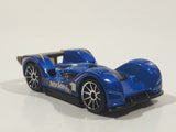 2005 Hot Wheels First Editions - Drop Tops Low C-GT Pearl Blue Die Cast Toy Race Car Vehicle