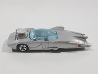 2004 Hot Wheels First Editions Crooze Fast Fuse Metalflake Silver Die Cast Toy Car Vehicle