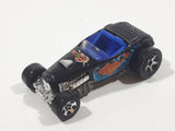 2004 Hot Wheels Tat Rods Deuce Roadster Black Die Cast Toy Hot Rod Car Vehicle