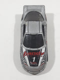 2001 Hot Wheels Pontiac IROC Firebird Silver Die Cast Toy Race Car Vehicle