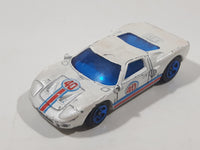 2008 Hot Wheels Web Trading Cards Ford GT - 40 Pearl White Die Cast Toy Race Car Vehicle