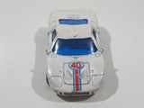 2008 Hot Wheels Web Trading Cards Ford GT - 40 Pearl White Die Cast Toy Race Car Vehicle