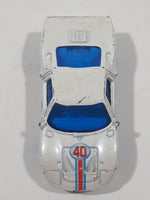 2008 Hot Wheels Web Trading Cards Ford GT - 40 Pearl White Die Cast Toy Race Car Vehicle