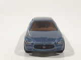 2004 Hot Wheels First Editions Maserati Quattroporte Steel Blue Die Cast Toy Luxury Car Vehicle