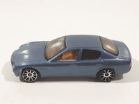 2004 Hot Wheels First Editions Maserati Quattroporte Steel Blue Die Cast Toy Luxury Car Vehicle