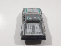 Yatming No. 802 Ferrari 328 GTB Silver with Green Stripes Die Cast Toy Car Vehicle