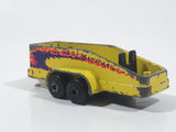 Vintage 1976 Lesney Matchbox Superfast Glider Transporter Trailer Yellow Die Cast Toy Car Vehicle