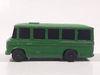 Vintage Corgi Juniors Mercedes-Benz School Bus Green Die Cast Toy Car Vehicle