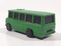 Vintage Corgi Juniors Mercedes-Benz School Bus Green Die Cast Toy Car Vehicle