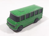 Vintage Corgi Juniors Mercedes-Benz School Bus Green Die Cast Toy Car Vehicle